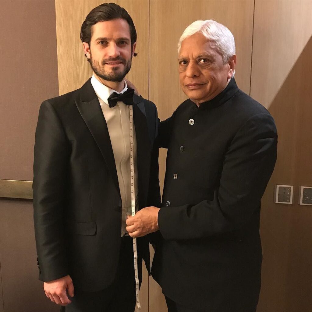 Groom's Guide: Wedding Suit in Hong Kong 2 Manu measures up the Prince of Denmark