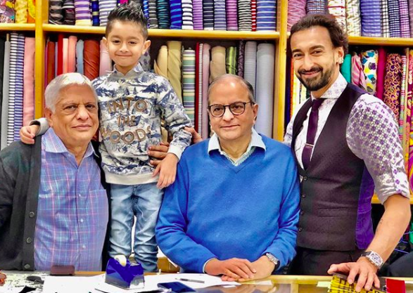 Hong Kong: How much does a bespoke suit cost? 3 3 Generations of Melwanis in store, Rian, Roshan, Sham, Manu