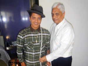 Bruno Mars measures up with Manu Melwani