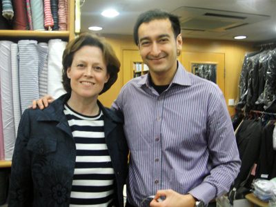 Sigourney Weaver with Roshan