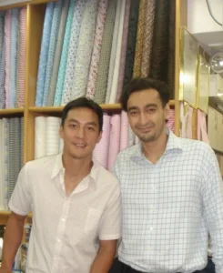 Daniel Wu with Roshan