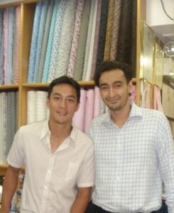 Daniel Wu with Roshan