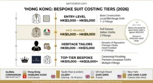 Hong Kong Bespoke Pricing Tiers